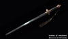Warrior's Respite Chinese Sword Hand Forged Folded Steel Blade Battle Ready Tai Chi Jian