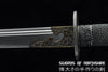 Iron Dragon Chinese Sword Clay Tempered & Folded Steel Blade Full Rayskin Wrap Tai Chi Dao