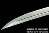 Red Dragon Chinese Sword Clay Tempered & Folded Steel Blade Full Rayskin Wrap Dao