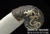 Tenglong Flying Dragon Chinese Sword Folded Steel Blade Kung Fu Martial Arts Tai Chi Dao