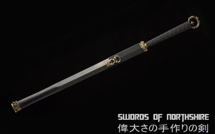 Straight Blade Dao Sword Folded Steel Blade Kung Fu Chinese Martial Arts Wushu Tai Chi Sword
