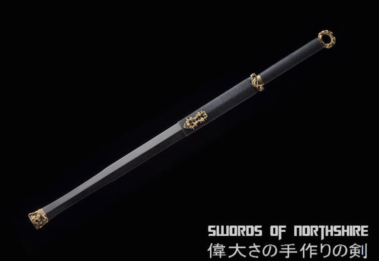 Straight Blade Dao Sword Folded Steel Blade Kung Fu Wushu Chinese Martial Arts Tai Chi Sword