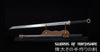 Straight Blade Dao Sword Folded Steel Blade Kung Fu Wushu Chinese Martial Arts Tai Chi Sword