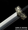 Han Dynasty Eight-Sided Jian Hand Forged Folded Steel Chinese Martial Arts Tai Chi Sword