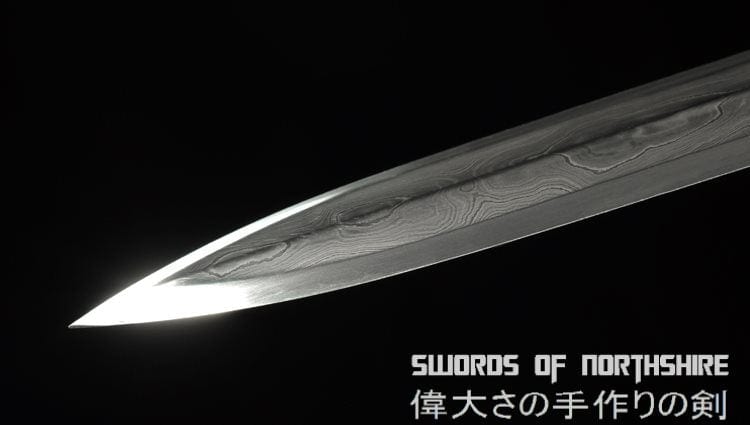 Han Dynasty Jian Ruby & Turqoise Hand Forged Folded Steel Blade Chinese Wushu Tai Chi Sword