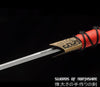 Han Dynasty Eight-Sided / Double Groove / Red Blade Jian Folded Steel Chinese Sword
