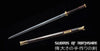 An Bang Han Jian Hand Forged Folded Steel Phoenix Dragon Chinese Martial Arts Tai Chi Sword