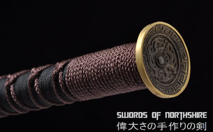 An Bang Han Jian Hand Forged Folded Steel Phoenix Dragon Chinese Martial Arts Tai Chi Sword