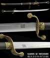 Custom Length 1095 High Carbon Steel Blade Dao Kung Fu Chinese Martial Arts Tai Chi Sword