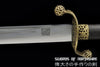 Custom Length 1095 High Carbon Steel Blade Dao Kung Fu Chinese Martial Arts Tai Chi Sword