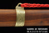 Custom Length Damascus Steel Blade Dao Kung Fu Chinese Martial Arts Wushu Tai Chi Sword