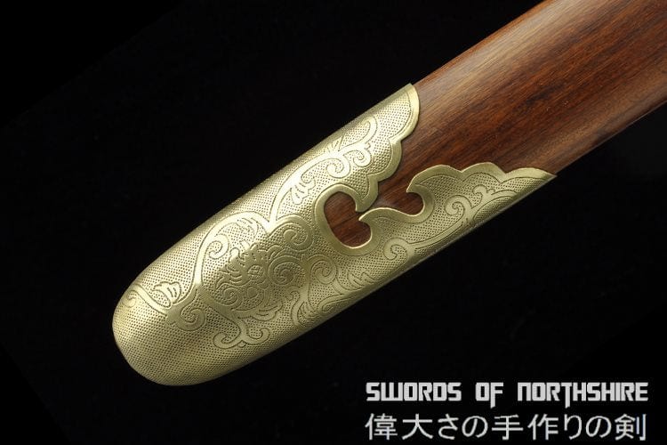 Custom Length Damascus Steel Blade Dao Kung Fu Chinese Martial Arts Wushu Tai Chi Sword