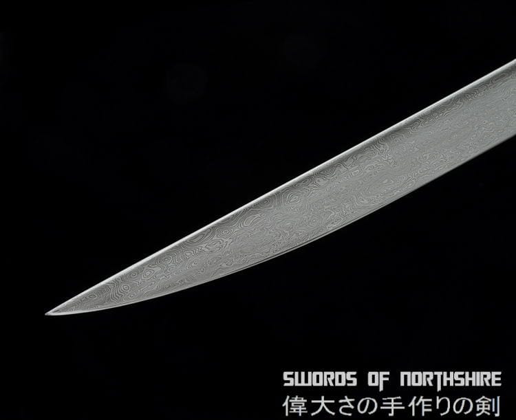 Qian Kun Miao Dao Hand Forged Damascus Steel Blade Chinese Martial Arts Tai Chi Sword