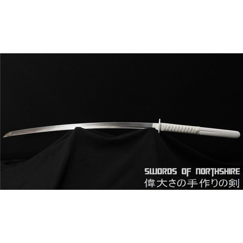 Bleach Rukia Kuchiki's Zanpakuto Anime Folded Steel Sode No Shirayuki Katana Samurai Sword